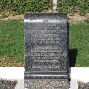 SCHOEMAN Jacobus Philippus -1967 &amp; Theresa Constance FOXCROFT -1952