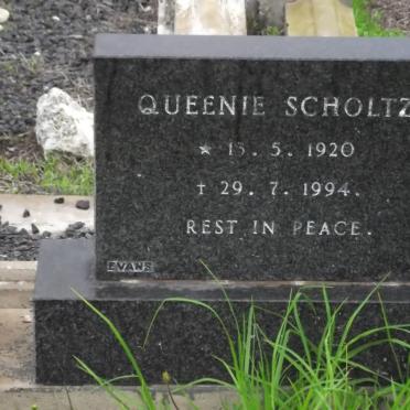 SCHOLTZ Queenie 1920-1994
