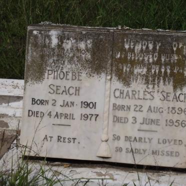 SEACH Charles 1896-1956 &amp; Phoebe 1901-1977