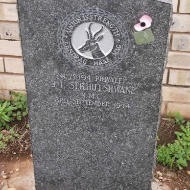 SEKHUTSHWANE J.I. -1944