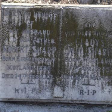 SHARP Robert  1880-1932 &amp; Gladys M.M. WOOLARD 1895-1928