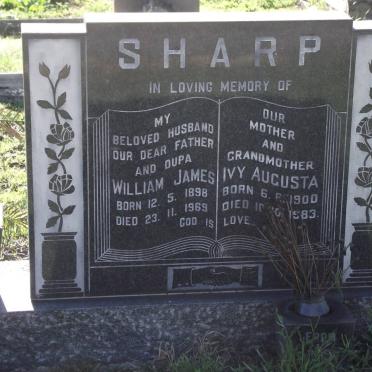 SHARP William James 1898-1969 &amp; Ivy Augusta 1900-1983