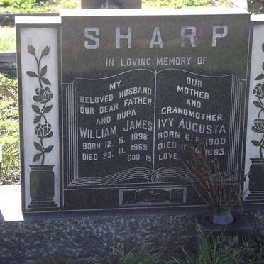 SHARP William James 1898-1969 &amp; Ivy Augusta 1900-1983