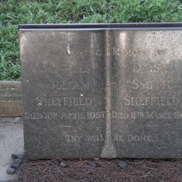 SHEFFIELD Charles William -1957 &amp; Daisy Smith -1958