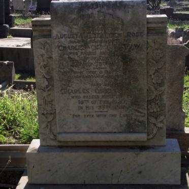 SHAW Augusta Elizabeth Rose -1926 &amp; Charles Osborn -1930