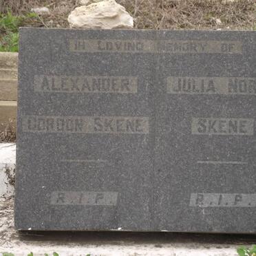 SKENE Alexander Gordon &amp; Julia Nora