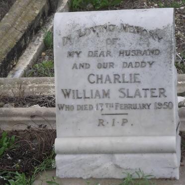 SLATER Charlie William -1950