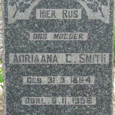 SMITH Adriaana C. 1864-1956