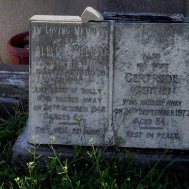 SMITH Albert William -1948 &amp; Gertrude -1972