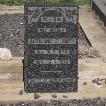 SMITH Adriaana C. 1864-1956