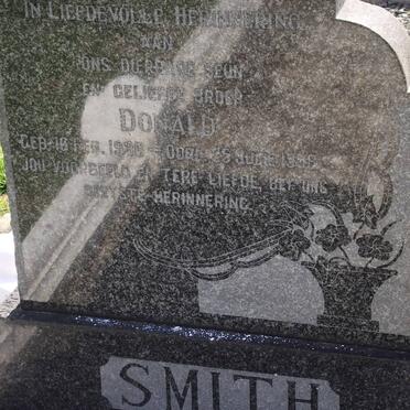SMITH Donald 1936-1958
