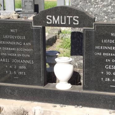 SMUTS Sarel Johannes 1899-1973 &amp; Gesina 1907-1994