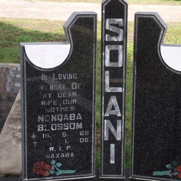 SOLANI Nonqaba Blossom 1965-2005
