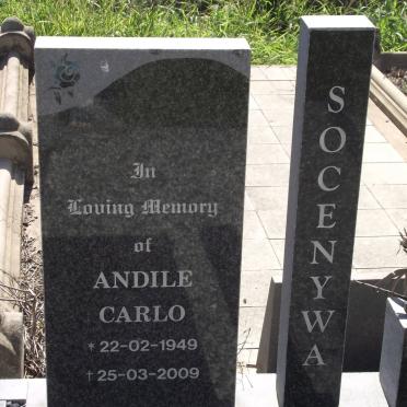 SOCENYWA Andile Carlo 1949-2009