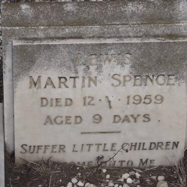 SPENCE Lewis Martin -1959