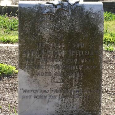 SPENCELEY Harold Edgar -1924