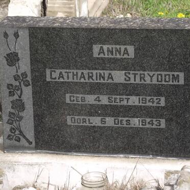 STRYDOM Anna Catharina 1942-1943
