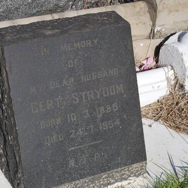 STRYDOM Gert 1885-1954