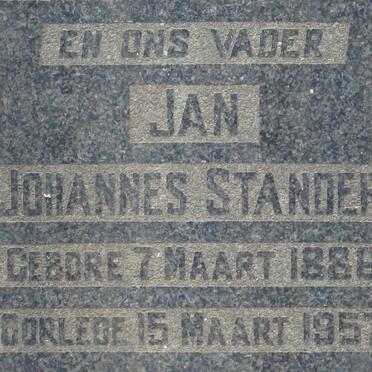 STANDER Jan Johannes 1886-1957