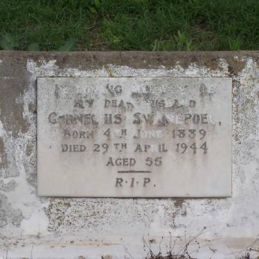 SWANEPOEL Cornelius 1889-1944