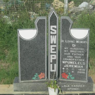 SWEPU Mpumelelo Jeremiah 1938-2005