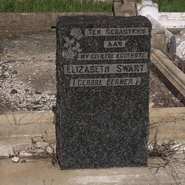 SWART Elizabeth nee BERNER