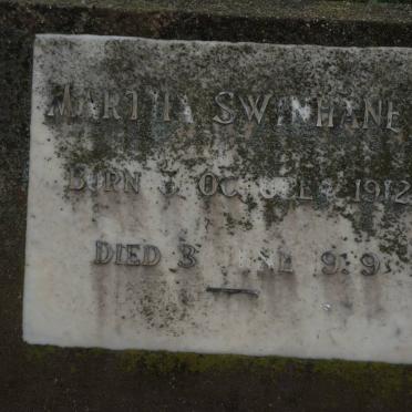 SWINHANEY Martha 1912-1939