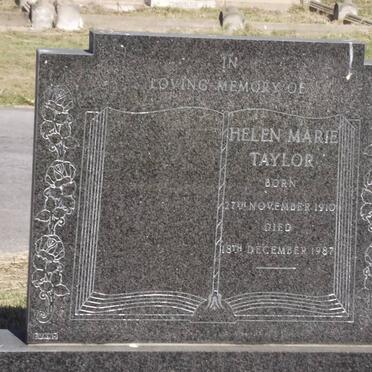 TAYLOR Helen Marie 1910-1987