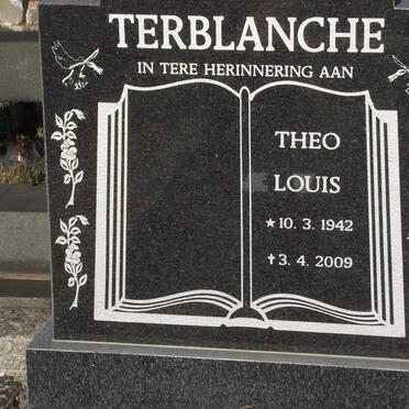 TERBLANCHE Theo Louis 1942-2009