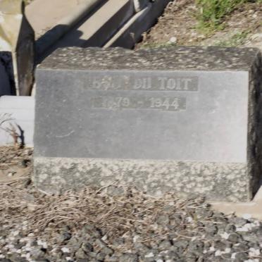 TOIT B.J., du 1879-1944