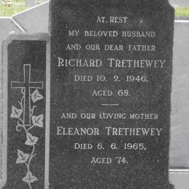 TRETHEWEY Richard -1946 &amp; Eleanor -1965