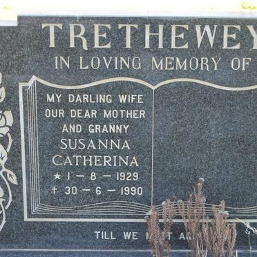 TRETHEWEY Susanna Catherina 1929-1990