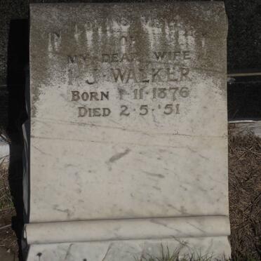 WALKER I.J. 1876-1951