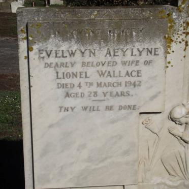 WALLACE Evelyn Aeylyne -1942