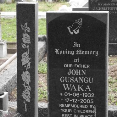WAKA John Gusangu 1932-2005