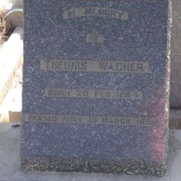 WAGNER Theunis 1884-1969