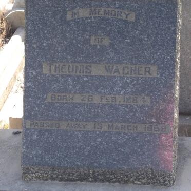 WAGNER Theunis 1884-1969