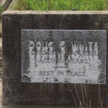 WHITE Doug C. -1958