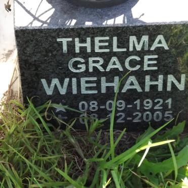 WIEHAHN Thelma Grace 1921-2005