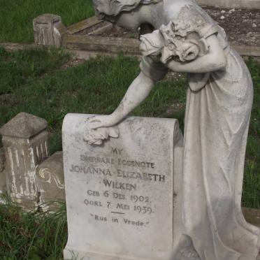 WILKEN Johanna Elizabeth 1902-1939