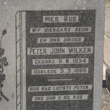 WILKEN Peter John 1934-1965