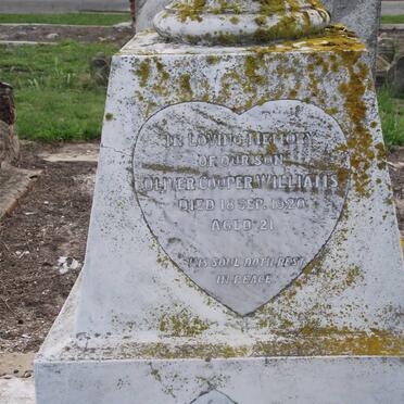 WILLIAMS Oliver Cooper -1920