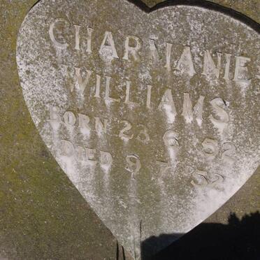 WILLIAMS Charmanie 1952-1952