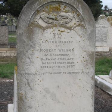 WILSON Robert 1839-1897
