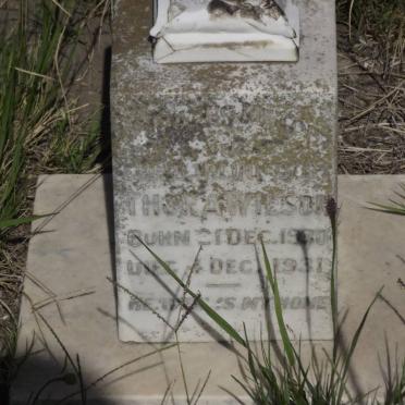 WILSON Thora 1930-1931