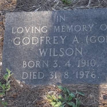 WILSON Godfrey A. 1910-1976