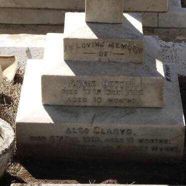 WYNNE Annie Hettie -1890 :: WYNNE Gladys -1893