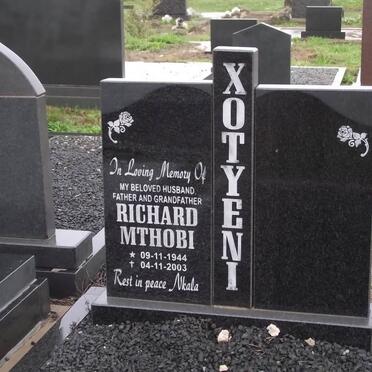 XOTYENI Richard Mthobi 1944-2003