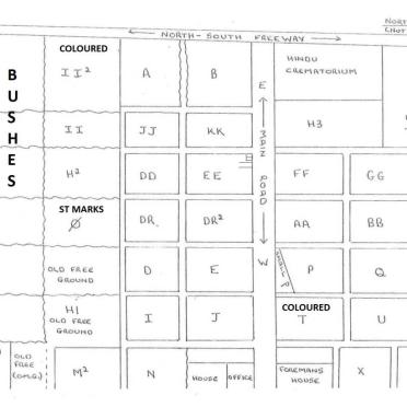 5. North End Cemetery Layout