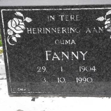 ? Fanny 1904-1990